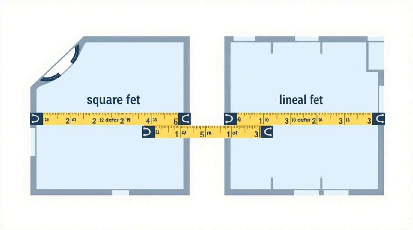How to Calculate Linear Feet from Square Feet